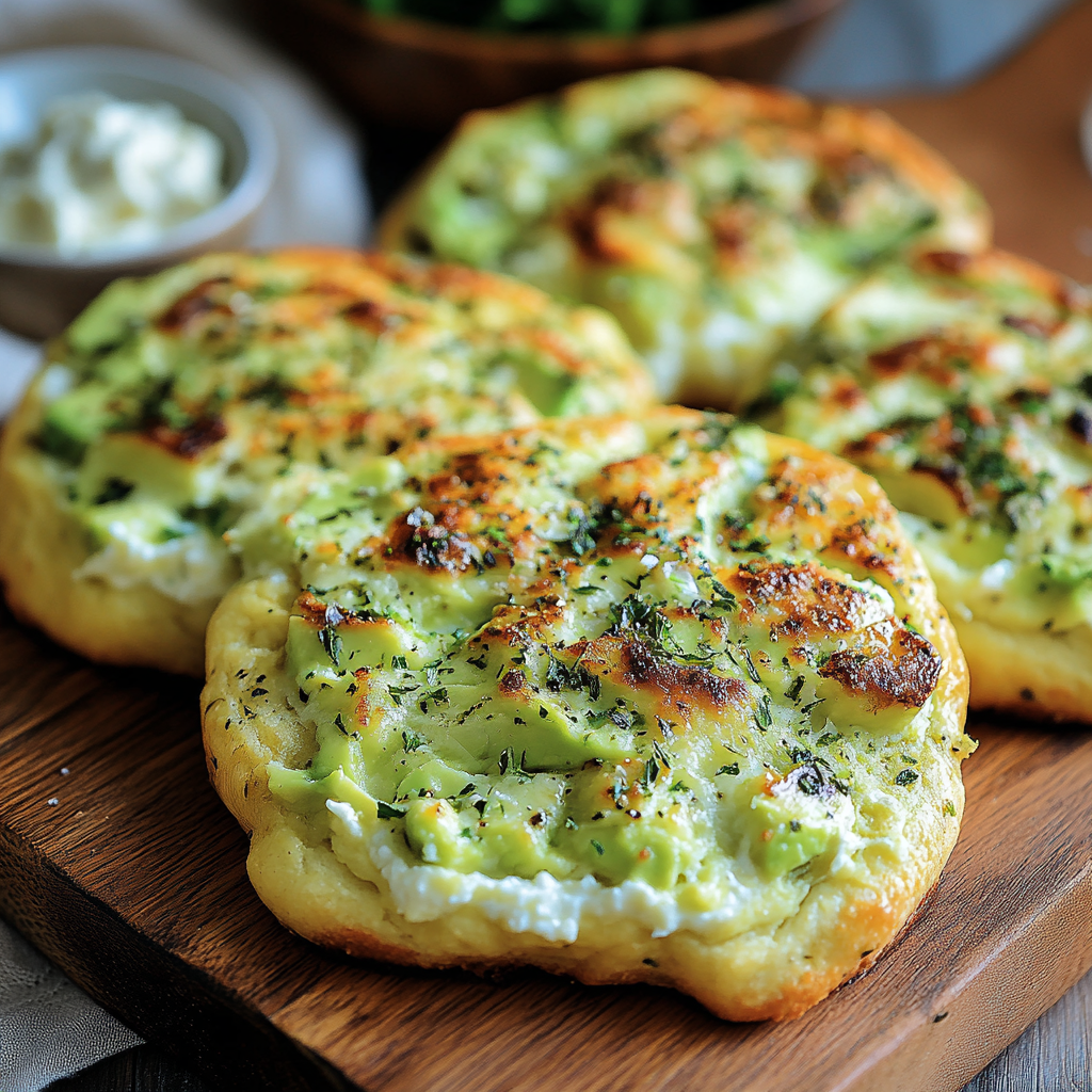 Avocado Cottage Cheese Bread