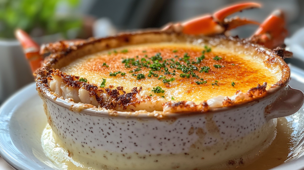 Crab Brulee Recipe