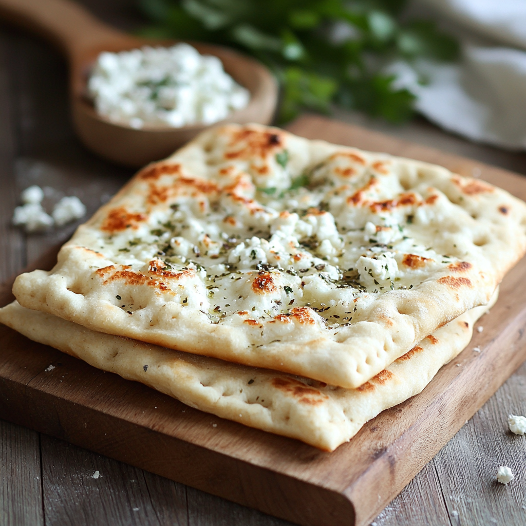 Cottage Cheese Flatbread Recipe