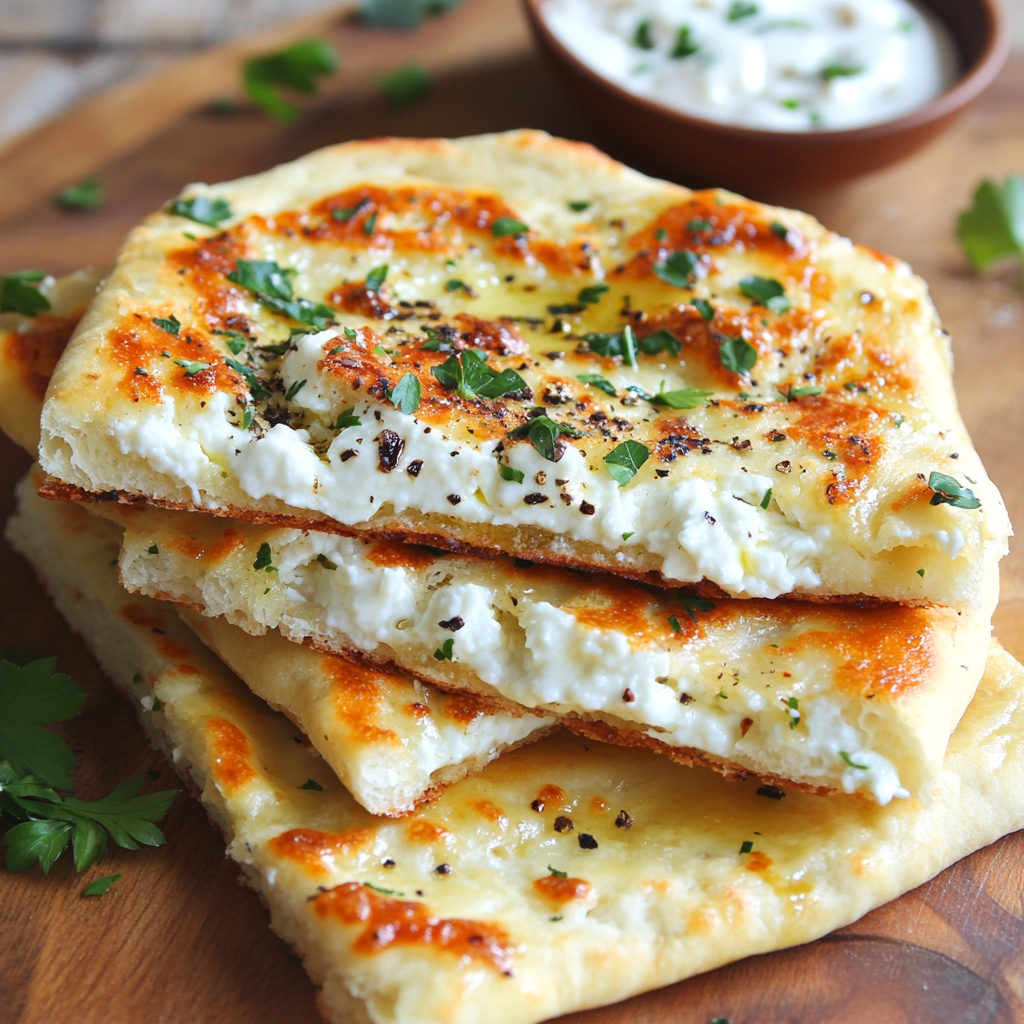 Cottage Cheese Flatbread Recipe