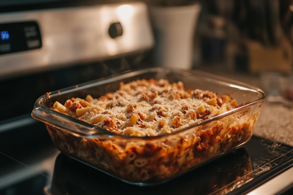 baked ziti recipe without meat