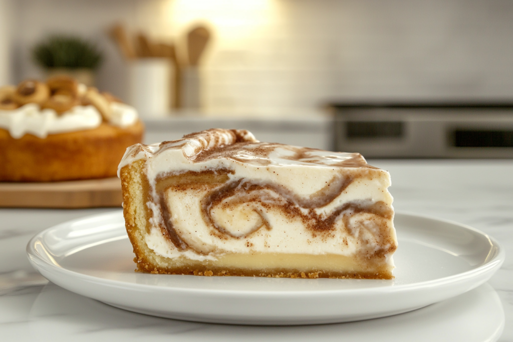 cinnamon roll cheesecake