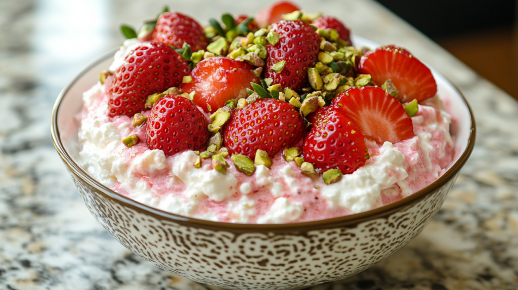 cottage cheese strawberry dip