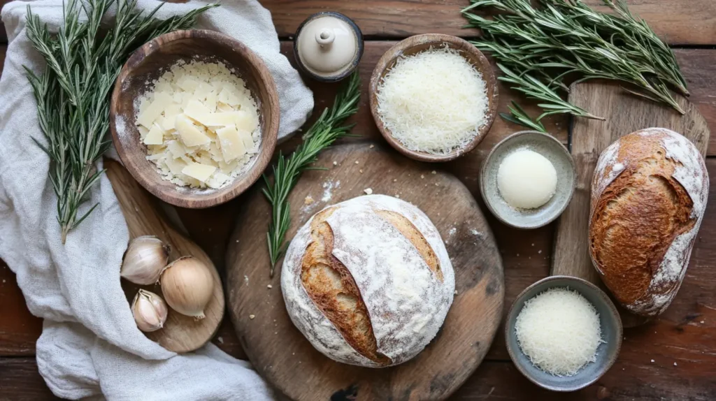 Rosemary Parmesan Bread